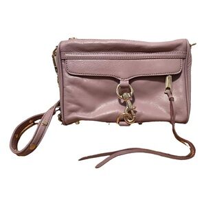 Rebecca Minkoff Mauve Leather Crossbody Bag